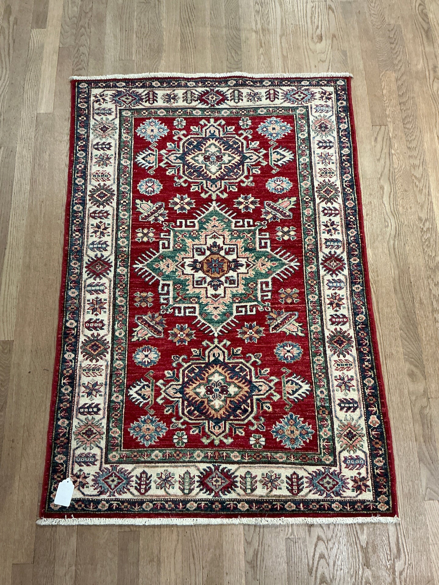 Afghan Super Kazak - 3'3” X 4'11”