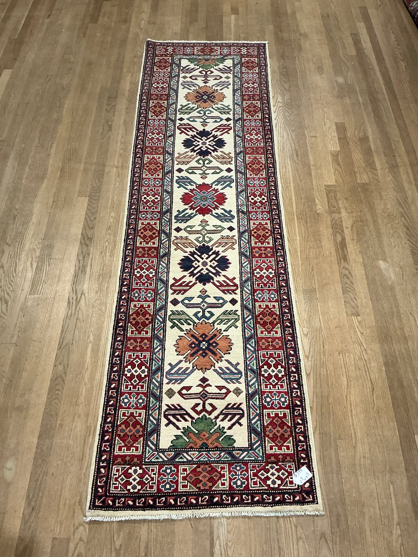 Afghan Kazak - 2'8” X 8'2”