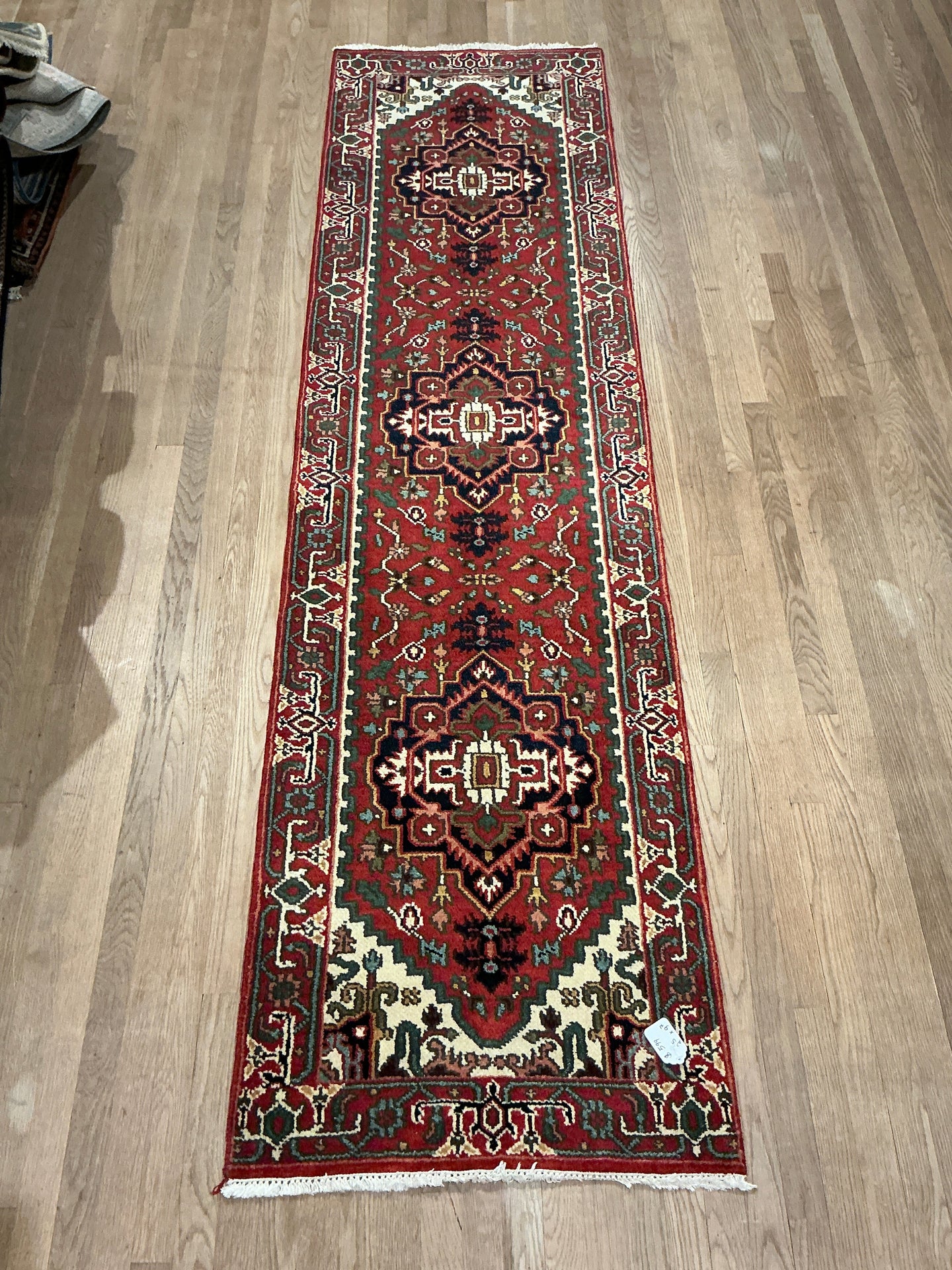 Indian Heriz - 2'5” X 9'7”