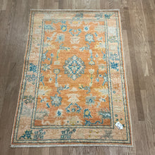 Load image into Gallery viewer, Afghan Oushak - 3'6” X 4'11”
