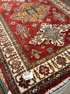 Afghan Super Kazak - 3'4” X 4'10”