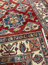 Load image into Gallery viewer, Afghan Super Kazak - 3&#39;4” X 5&#39;3”
