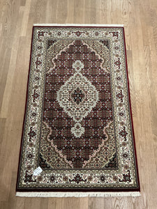 Indian Mahi [Wool + Sillk] - 3'0” X 5'0”