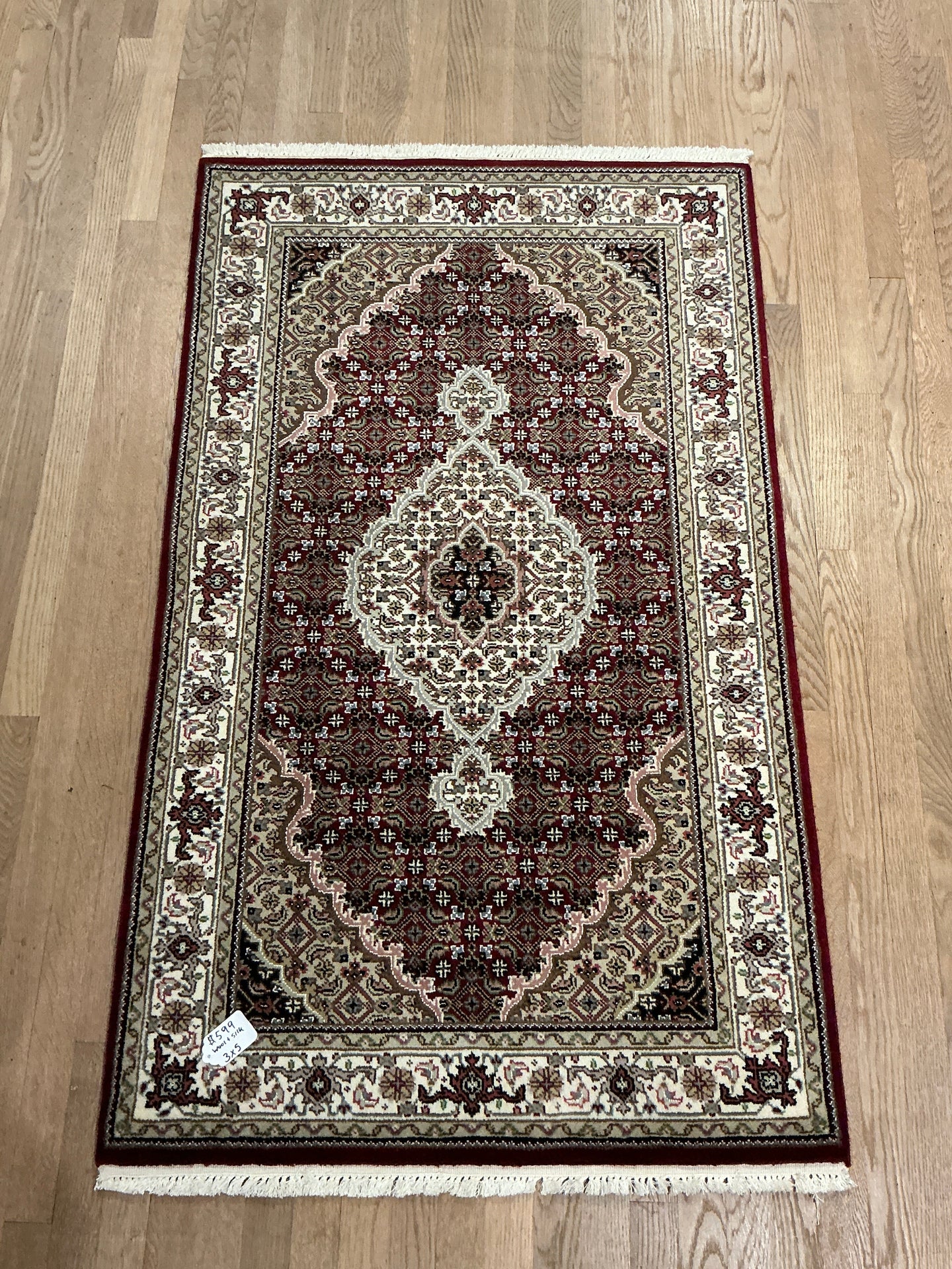 Indian Mahi [Wool + Sillk] - 3'0” X 5'0”