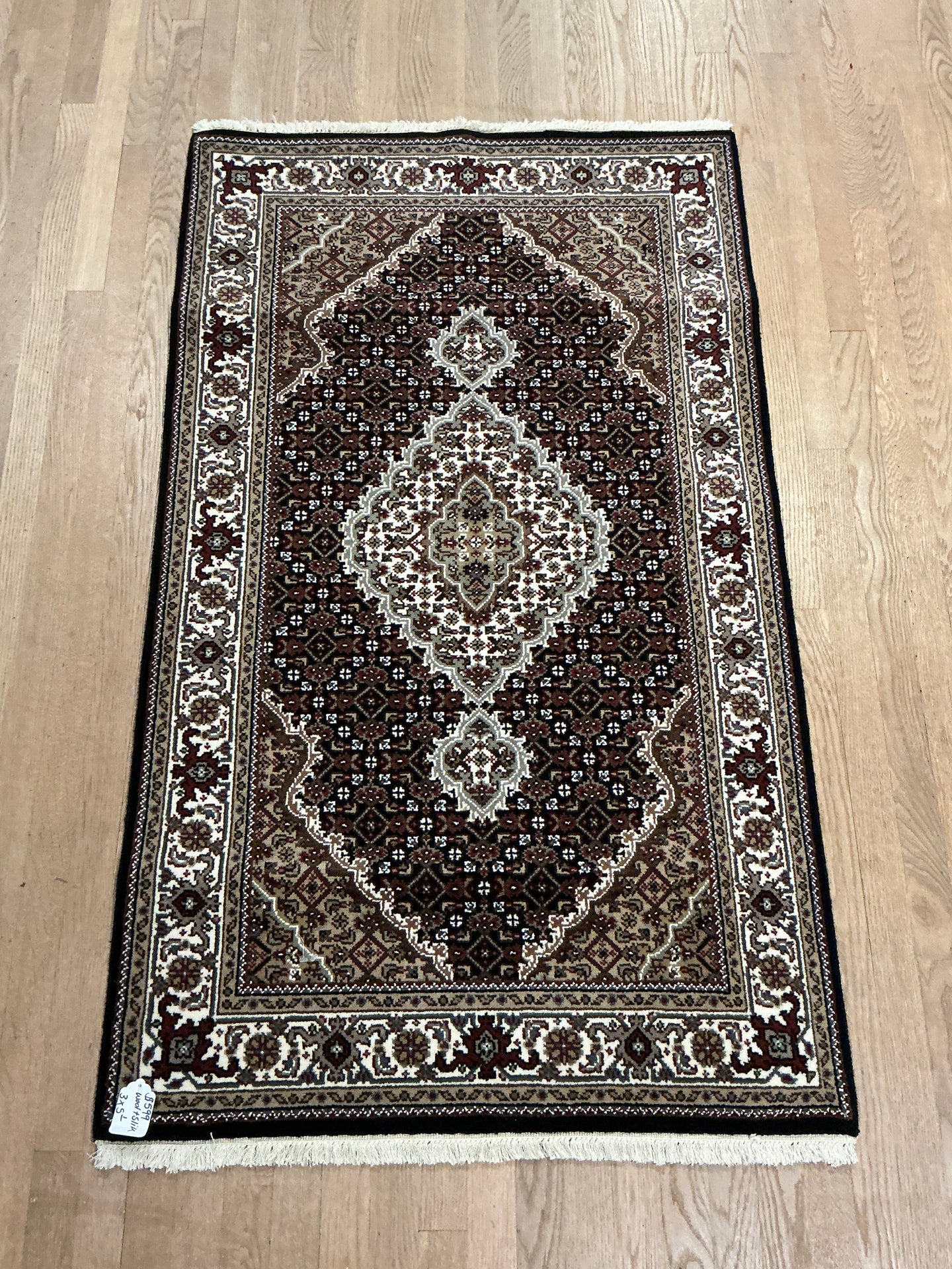Indian Mahi [Wool + Sillk] - 3'0” X 5'1”