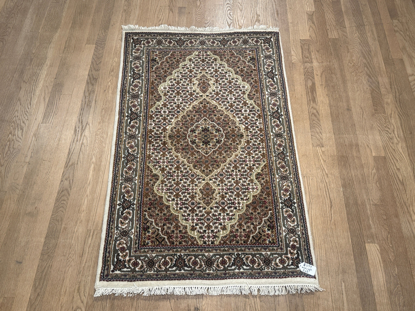Indian Mahi [Wool + Sillk] - 3'0” X 5'1”
