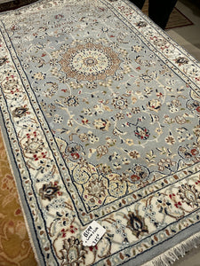 Indian Nain [Wool + Silk] - 3'0” X 5'6”