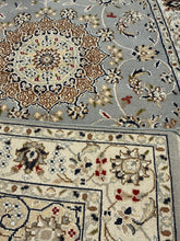 Load image into Gallery viewer, Indian Nain [Wool + Silk] - 3&#39;0” X 5&#39;6”
