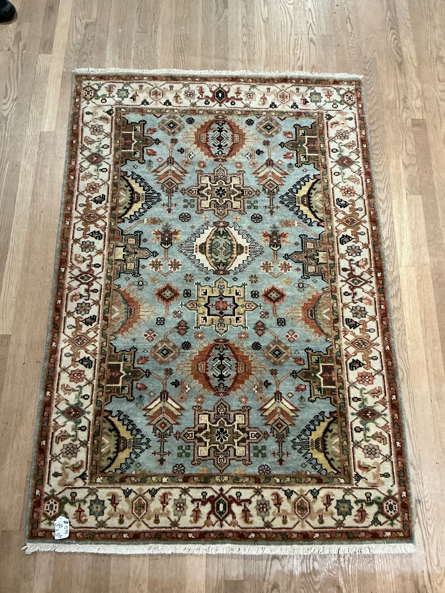 Indian Karajeh - 3'11” X 5'10”