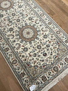 Indian Nain [Wool + Silk] - 2'9” X 6'8”