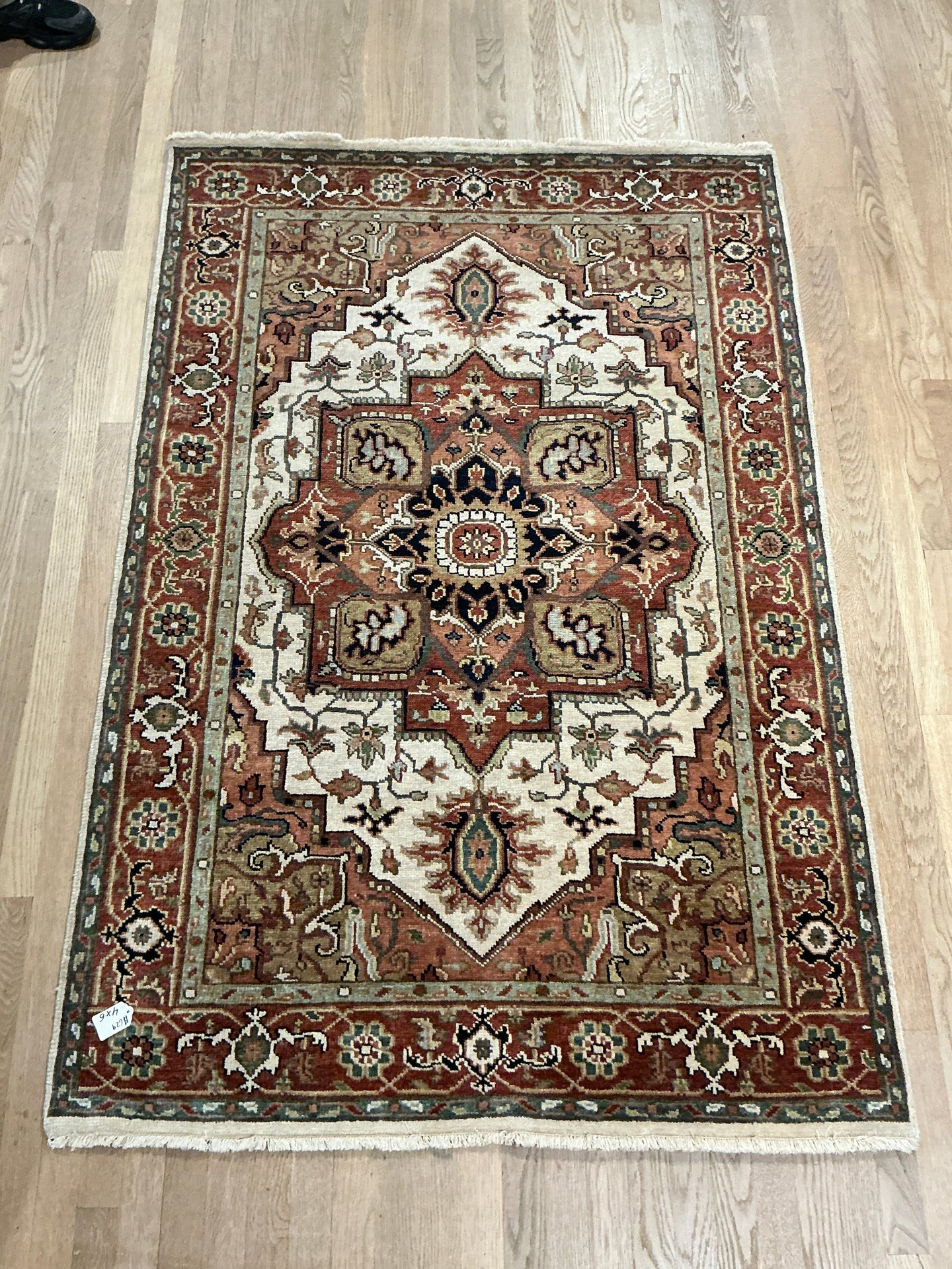 Indian Heriz - 4'0” X 6'0”
