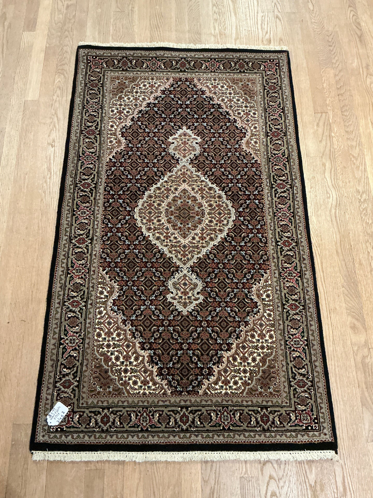 Indian Mahi [Wool + Sillk] - 3'1” X 5'3”