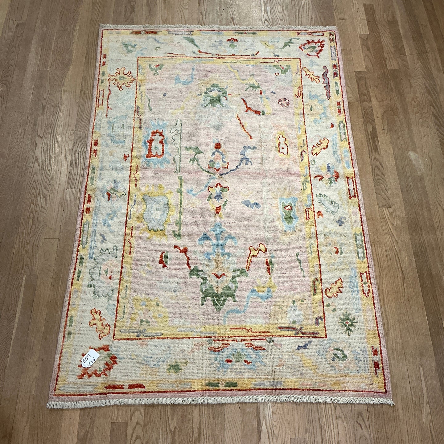 Turkish Oushak - 4'0” X 6'1”
