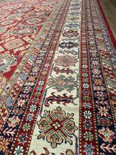 Load image into Gallery viewer, Afghan Super Kazak -  15’0” X 12’4”
