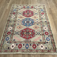 Load image into Gallery viewer, Afghan Super Kazak - 4'0” X 5'9”
