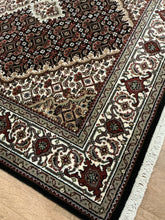 Load image into Gallery viewer, Indian Mahi [Wool + Sillk] - 3&#39;11” X 6&#39;0”
