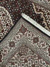 Load image into Gallery viewer, Indian Mahi [Wool + Sillk] - 3&#39;11” X 6&#39;0”
