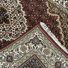 Load image into Gallery viewer, Indian Mahi [Wool + Sillk] - 4'0” X 6'1”
