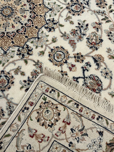 Indian Nain [Wool + Silk] - 3'11” X 6'0”