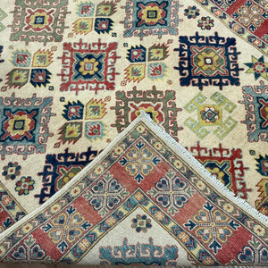 Afghan Kazak - 4'10” X 6'9”