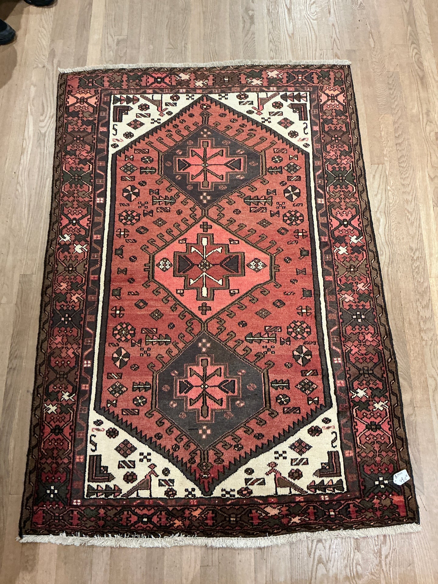 Persian Hamadan - 4'2” X 6'1”