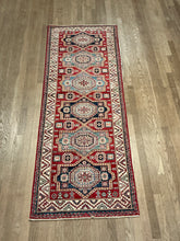 Load image into Gallery viewer, Afghan Super Kazak - 2'5” X 7'2”
