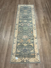 Load image into Gallery viewer, Afghan Oushak - 2'7” X 9'5”
