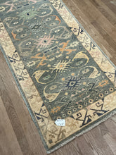 Load image into Gallery viewer, Afghan Oushak - 2'7” X 9'5”
