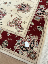 Load image into Gallery viewer, Chinese Keshan [Wool + Silk] - 4&#39;2” X 6&#39;1”
