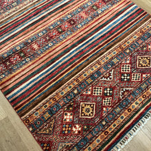 Load image into Gallery viewer, Afghan Khorjin - 4&#39;10” X 6&#39;6”
