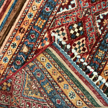 Load image into Gallery viewer, Afghan Khorjin - 4&#39;10” X 6&#39;6”
