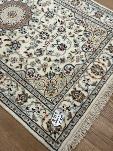 Indian Nain [Wool + Silk] - 2'6” X 8'2”