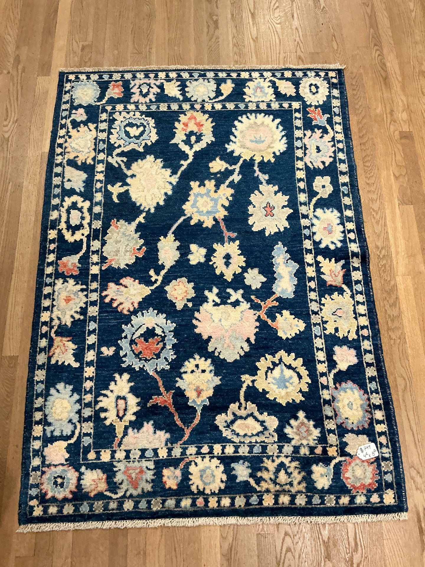 Turkish Oushak - 4'1” X 5'10”