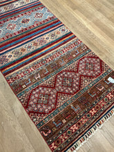 Load image into Gallery viewer, Afghan Khorjin - 2&#39;10” X 8&#39;2”
