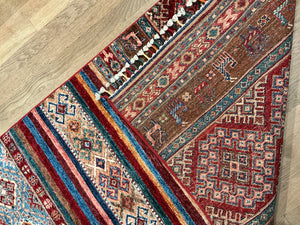 Afghan Khorjin - 2'10” X 8'2”