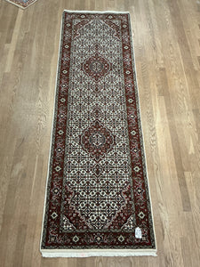 Indian Mahi [Wool + Sillk] - 2'7” X 8'1”