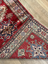 Load image into Gallery viewer, Afghan Super Kazak - 2'7” X 7'4”
