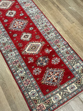 Load image into Gallery viewer, Afghan Super Kazak - 2'7” X 7'7”
