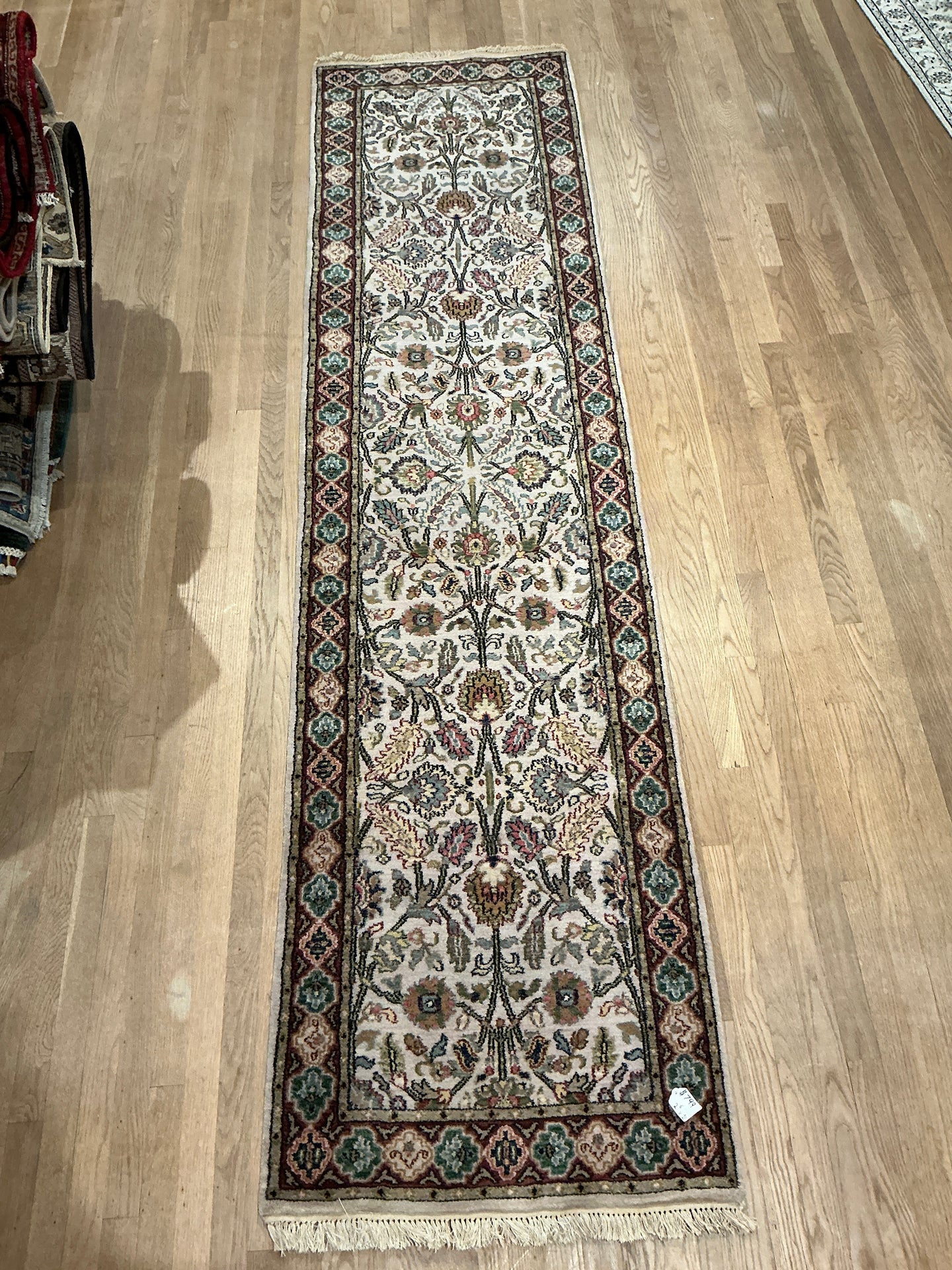 Indian Sarouk - 2'6” X 10'0”
