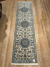 Load image into Gallery viewer, Persian Nain [Wool + Silk] - 2&#39;5” X 9&#39;4”

