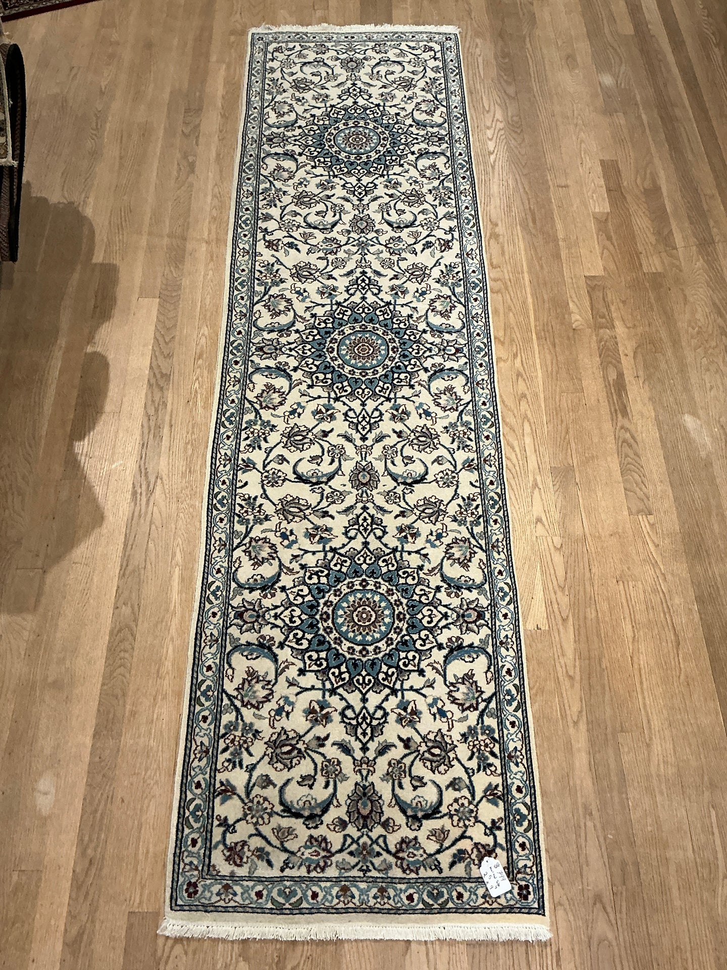 Persian Nain [Wool + Silk] - 2'5” X 9'4”