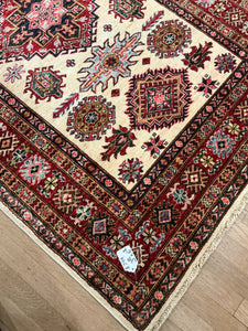 Afghan Super Kazak - 3'11” X 6'2”