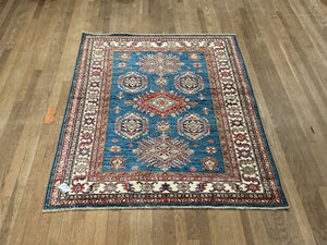 Afghan Super Kazak - 4'3” X 5'10”