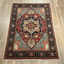 Load image into Gallery viewer, Indian Heriz - 4'1” X 5'11”
