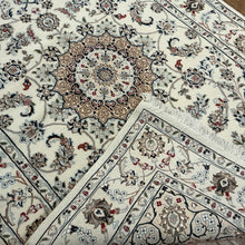 Load image into Gallery viewer, Indian Nain [Wool + Silk] - 4'2” X 6'3”
