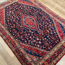 Load image into Gallery viewer, Persian Hamadan - 4&#39;6” X 6&#39;6”
