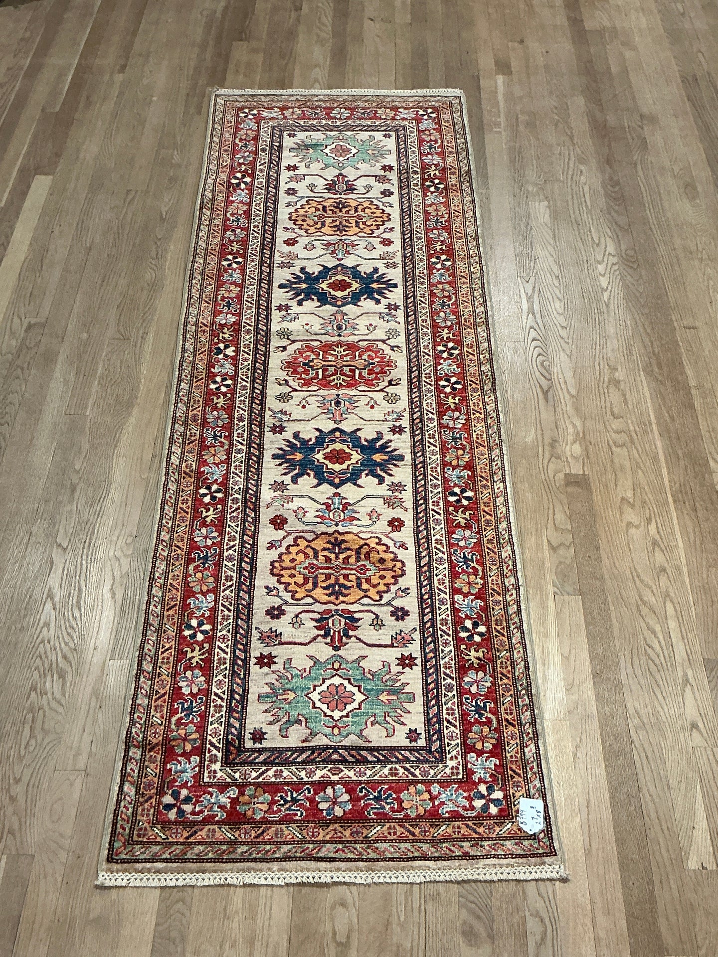 Afghan Super Kazak - 2'7” X 8'8”