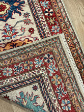 Load image into Gallery viewer, Afghan Super Kazak - 2&#39;7” X 8&#39;8”
