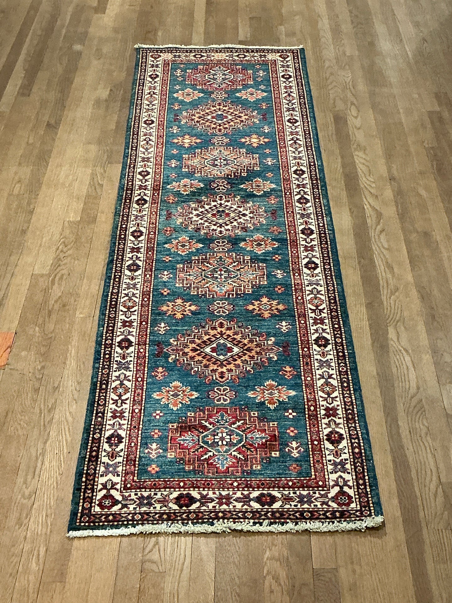Afghan Super Kazak - 2'7” X 9'4”