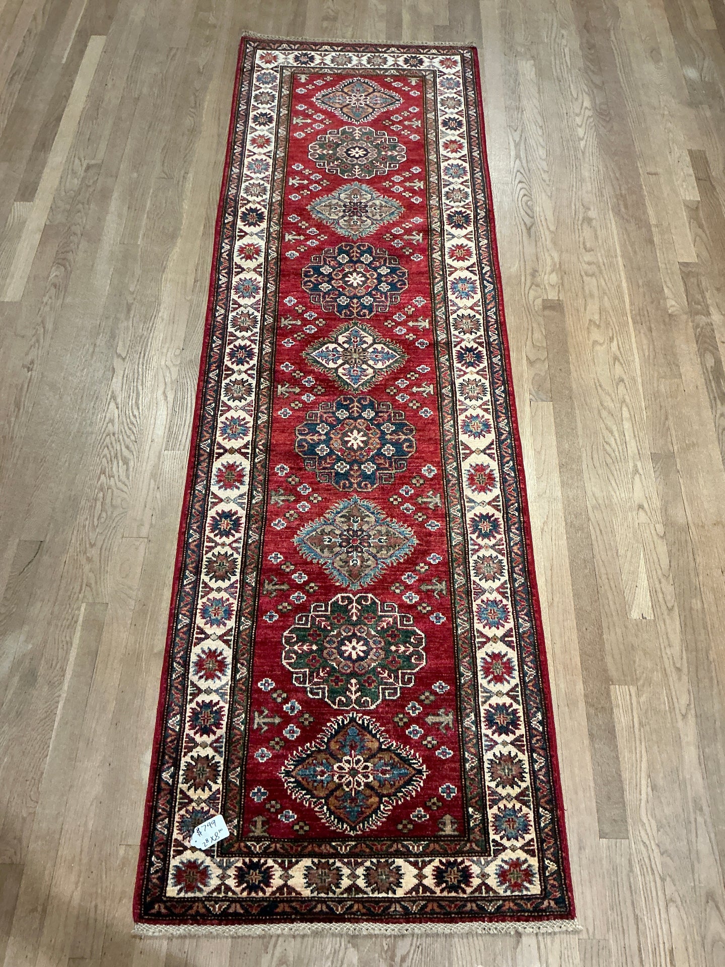 Afghan Super Kazak - 2'8” X 8'10”